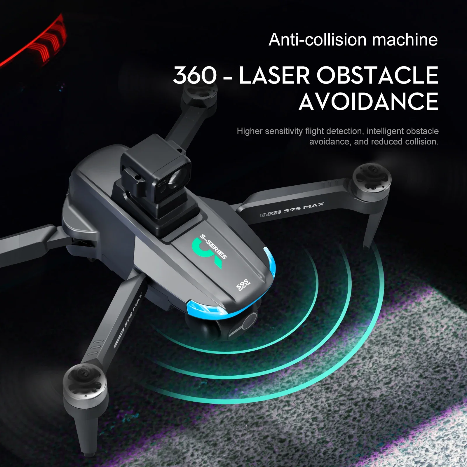 Nuevo S9S MAX MINI Drone 4K 2  - Drone Gimbal 2 Axis reseña y precio