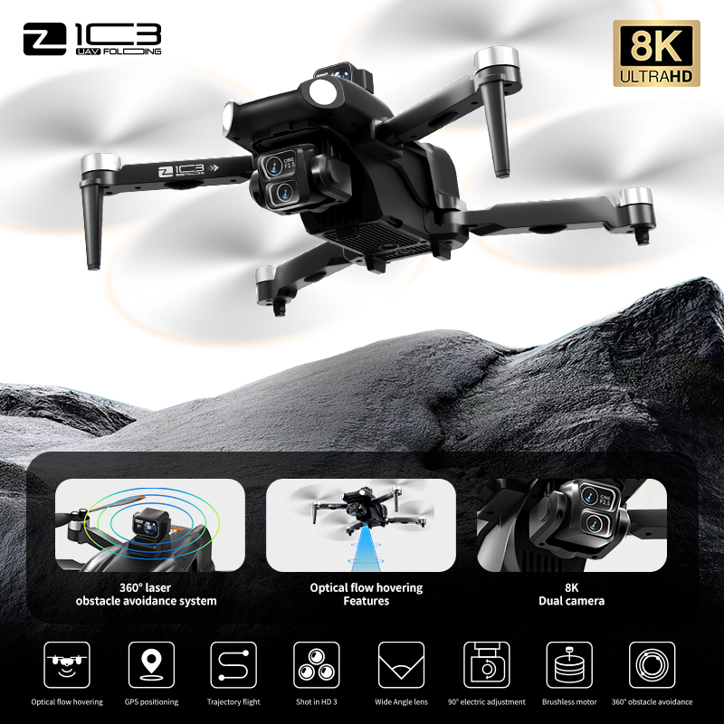 Dron Z103 Ultra Profesional 8K - Drone Gimbal Mount reseña y precio