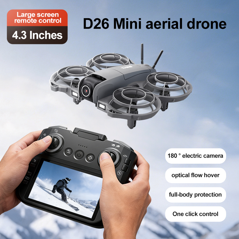 Dron D26 4K Aéreo HD 180 °   D - Drone Gimbal 2 Axis reseña y precio