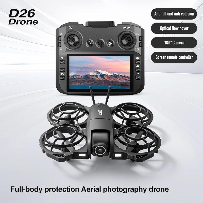 Dron D26 4K Aéreo HD 180 °   D - Drone Gimbal 2 Axis reseña y precio