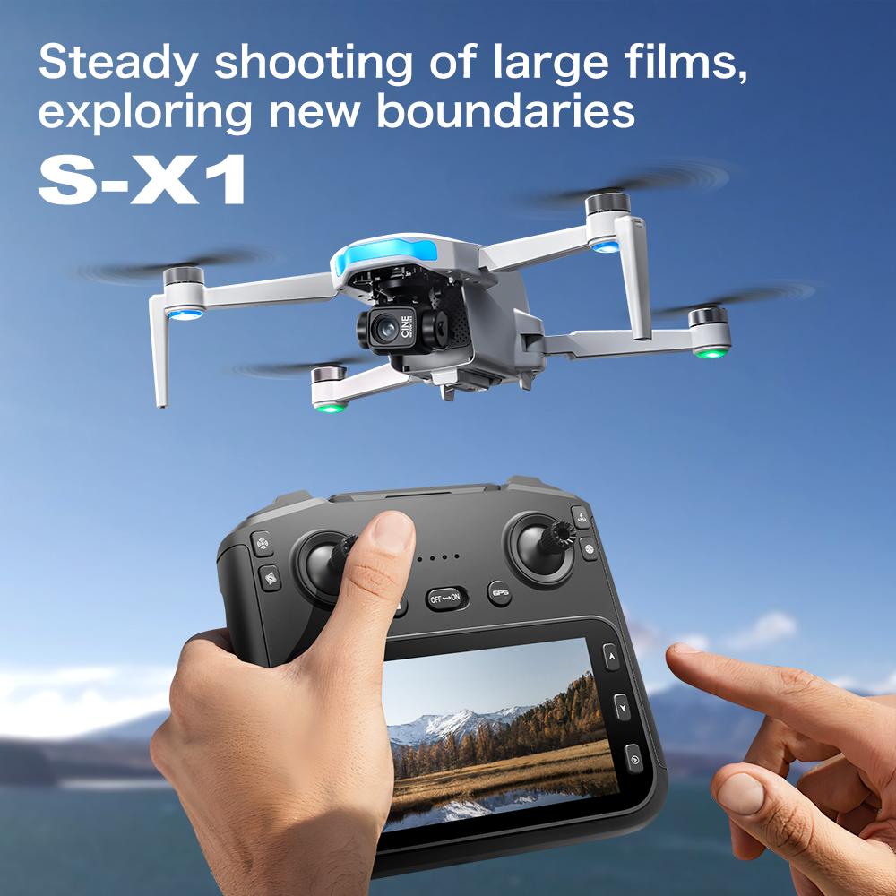 Dron GPS Original S-X1 con cám - Drone Gimbal 3 Axis reseña y precio