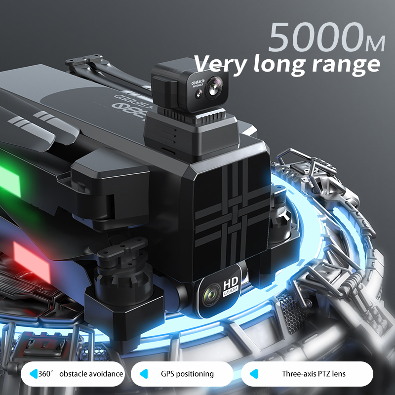 Dron A380 4K HD con Estabiliza - Drone Gimbal Brushless reseña y precio